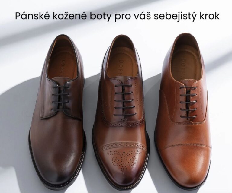 Zvyšující obuv: sebevědomí, které je vidět na první pohled